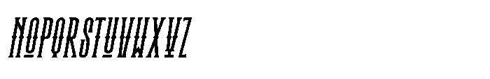 Vornick Regular_Italic Font UPPERCASE