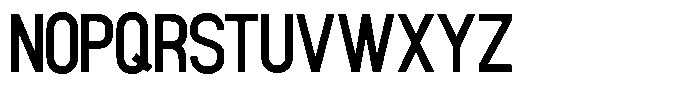 Vortania Font UPPERCASE
