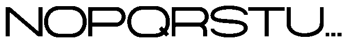 Vortania Font LOWERCASE