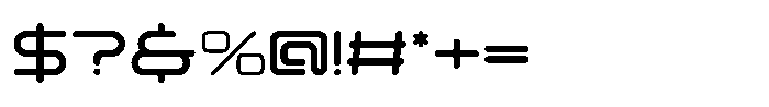 Votage Font OTHER CHARS