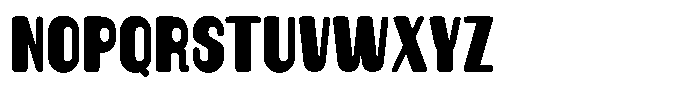 Vounell Font UPPERCASE