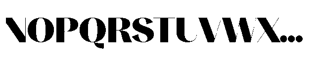Voval Black Font UPPERCASE