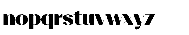 Voval Black Font LOWERCASE