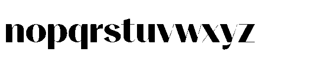 Voval Extrabold Font LOWERCASE