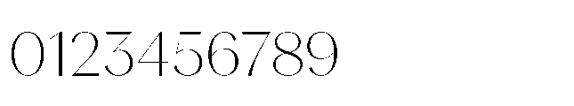 Voval Extralight Font OTHER CHARS