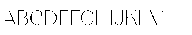 Voval Extralight Font UPPERCASE