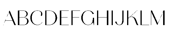 Voval Light Font UPPERCASE