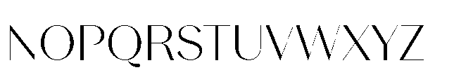 Voval Light Font UPPERCASE