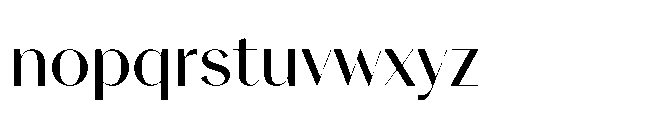 Voval Medium Font LOWERCASE