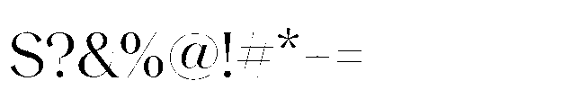 Voval Regular Font OTHER CHARS