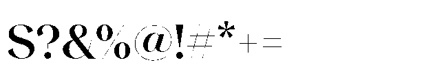 Voval Semibold Font OTHER CHARS