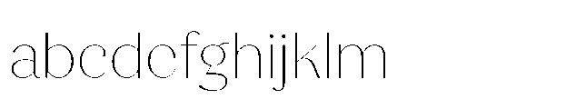 Voval Thin FONT