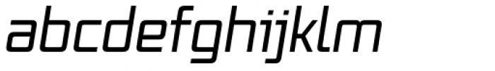 Vox Medium Italic Font LOWERCASE