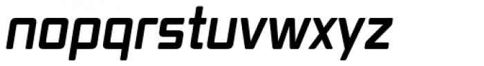Vox Round Bold Italic Font LOWERCASE