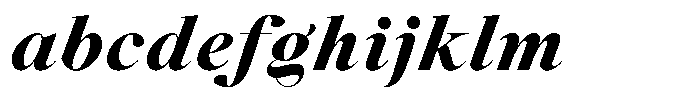 Voxas Black Italic FONT