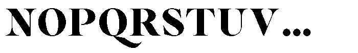 Voxas Black Font UPPERCASE