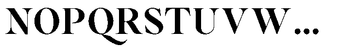 Voxas Bold Font UPPERCASE