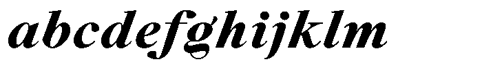 Voxas Book Black Italic FONT