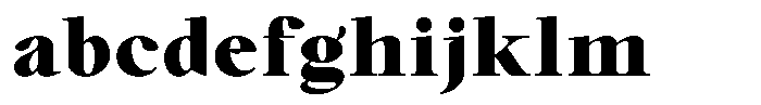 Voxas Book Black FONT