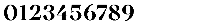 Voxas Book Bold Font OTHER CHARS