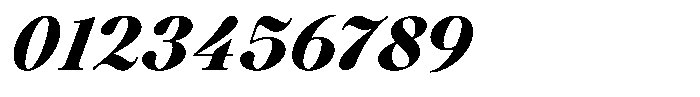 Voxas Book Extra Black Italic Font OTHER CHARS