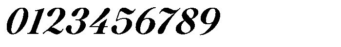 Voxas Book Extra Bold Italic Font OTHER CHARS