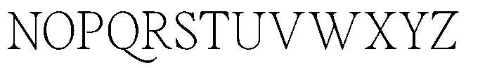 Voxas Book Extra Light Font UPPERCASE