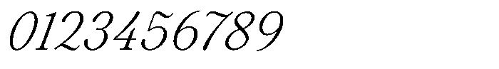 Voxas Book Light Italic Font OTHER CHARS