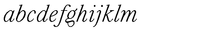 Voxas Book Light Italic FONT
