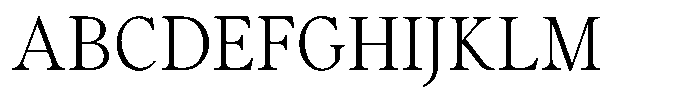Voxas Book Light Font UPPERCASE