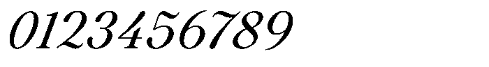 Voxas Book Medium Italic Font OTHER CHARS