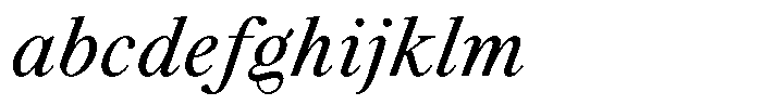 Voxas Book Medium Italic FONT