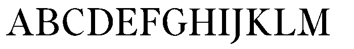 Voxas Book Medium Font UPPERCASE