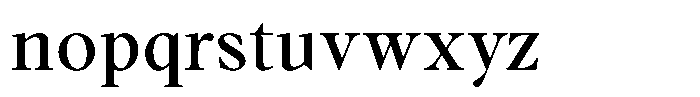 Voxas Book Medium Font LOWERCASE