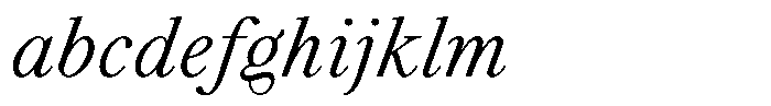 Voxas Book Regular Italic FONT