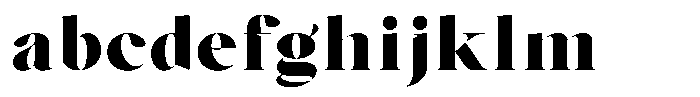 Voxas Display Black FONT
