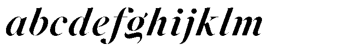 Voxas Display Bold Italic FONT