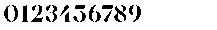 Voxas Display Bold Font OTHER CHARS