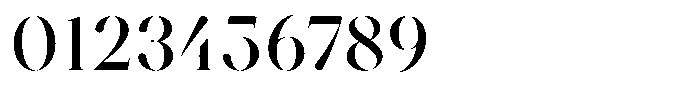 Voxas Display Medium Font OTHER CHARS