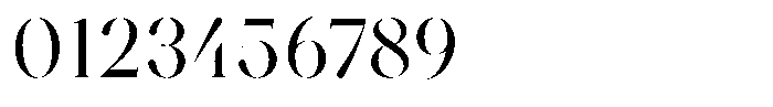 Voxas Display Regular Font OTHER CHARS