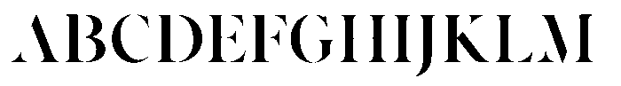 Voxas Display Semi Bold Font UPPERCASE
