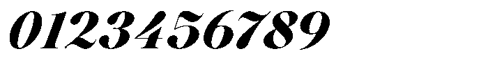 Voxas Extra Black Italic Font OTHER CHARS
