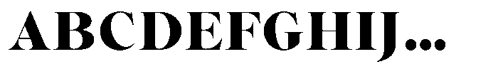 Voxas Extra Black Font UPPERCASE