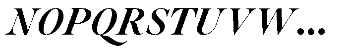 Voxas Extra Bold Italic Font UPPERCASE