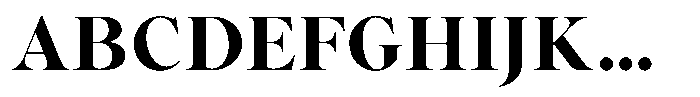 Voxas Extra Bold Font UPPERCASE