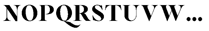 Voxas Extra Bold Font UPPERCASE