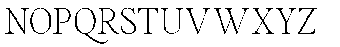 Voxas Extra Light Font UPPERCASE