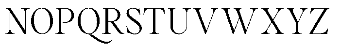 Voxas Light Font UPPERCASE