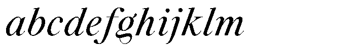 Voxas Medium Italic FONT