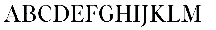 Voxas Medium Font UPPERCASE